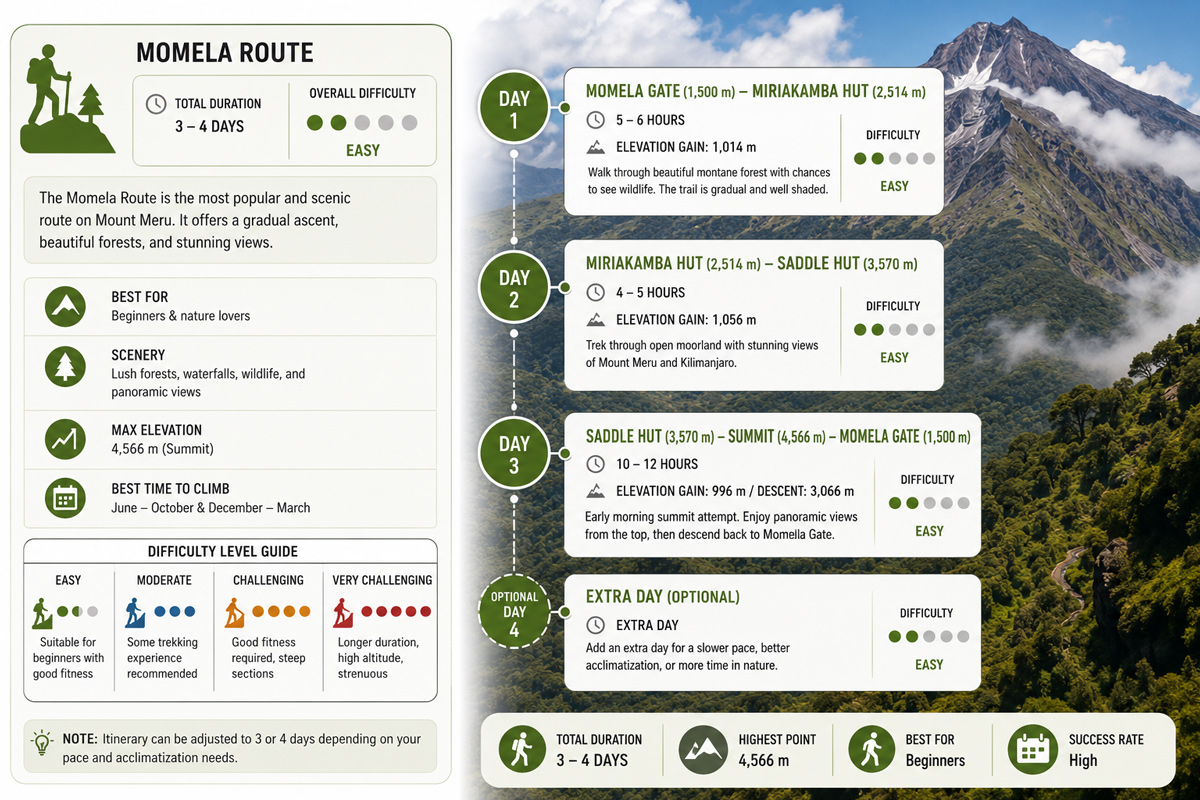 Mount Meru trekking